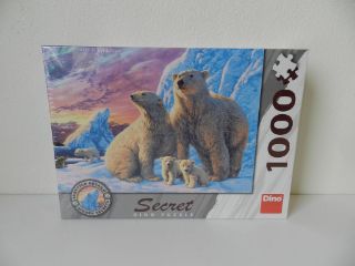 Obrázek z Puzzle Lední medvěd 16 skrytých detailů 1000 dílků 